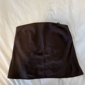 Babaton midtown tube top brown medium